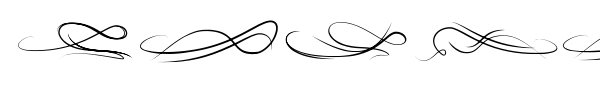 Eau de rose font preview